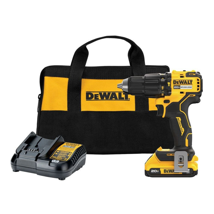 DeWALT 20V MAX Brushless Cordless 1/2 In. Hammer Drill Kit