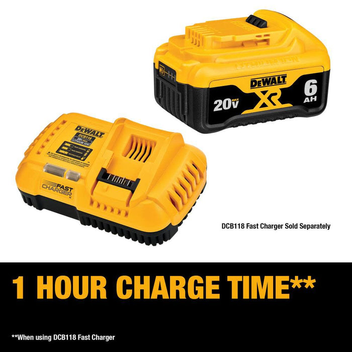 DeWALT 20V MAX Lithium-Ion 6.0Ah (2-Pack)