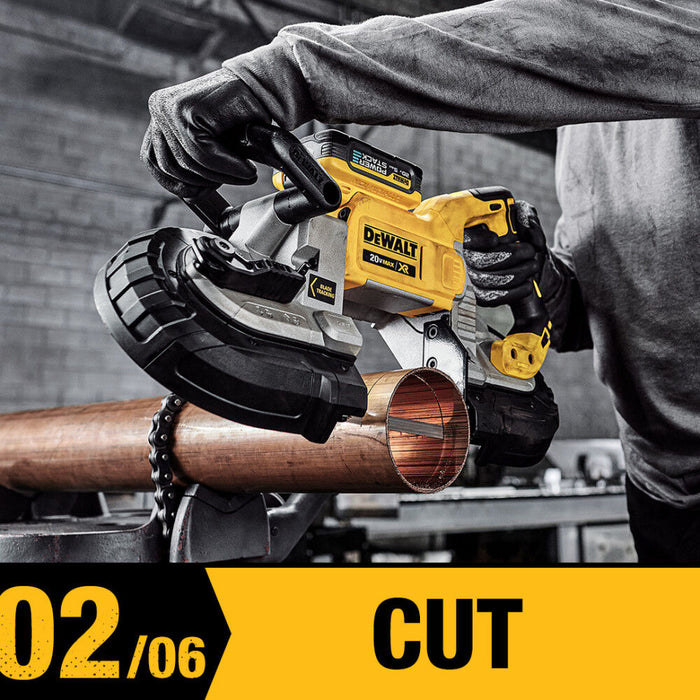 DeWALT 20V MAX Copper Pipe Crimping Tool w/ Crimping Heads Kit