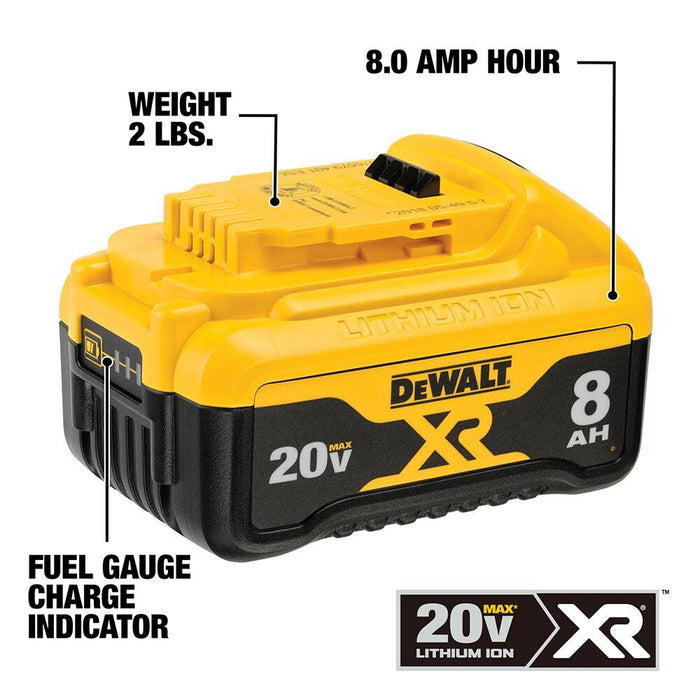 DeWALT 20V MAX XR 8Ah Battery