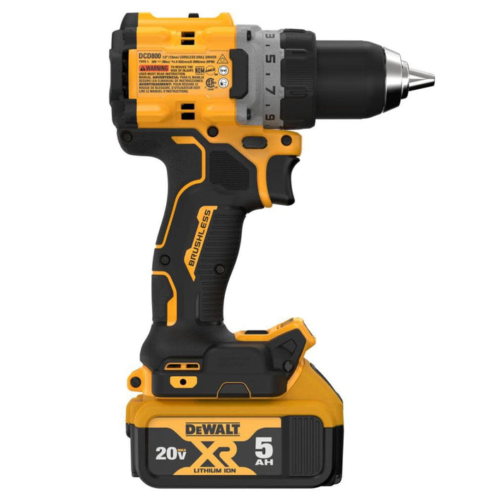 DeWALT 20V MAX XR Brushless Cordless 1/2 In. Drill/Driver Kit