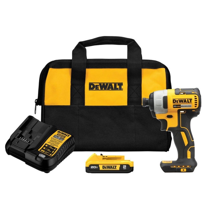 DeWALT 20V MAX XTREME Cordless Brushless 1/4 In. Impact Driver Drill Kit