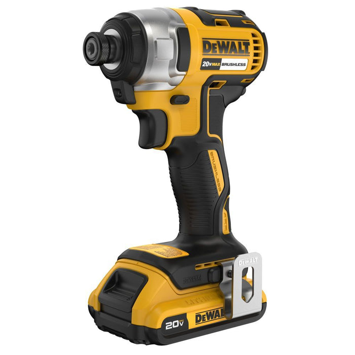 DeWALT 20V MAX XTREME Cordless Brushless 1/4 In. Impact Driver Drill Kit