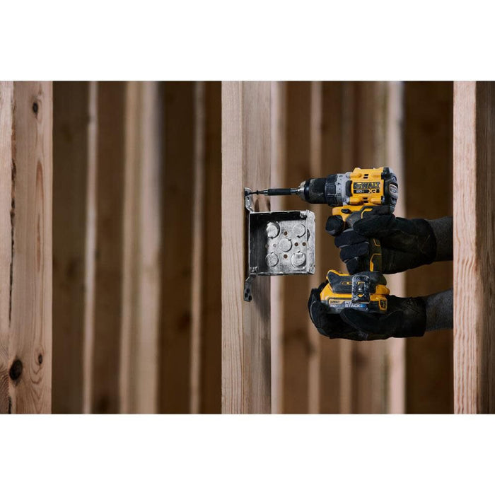 DeWALT 20V XR COMPACT DRILL DRIVER with POWERSTACK