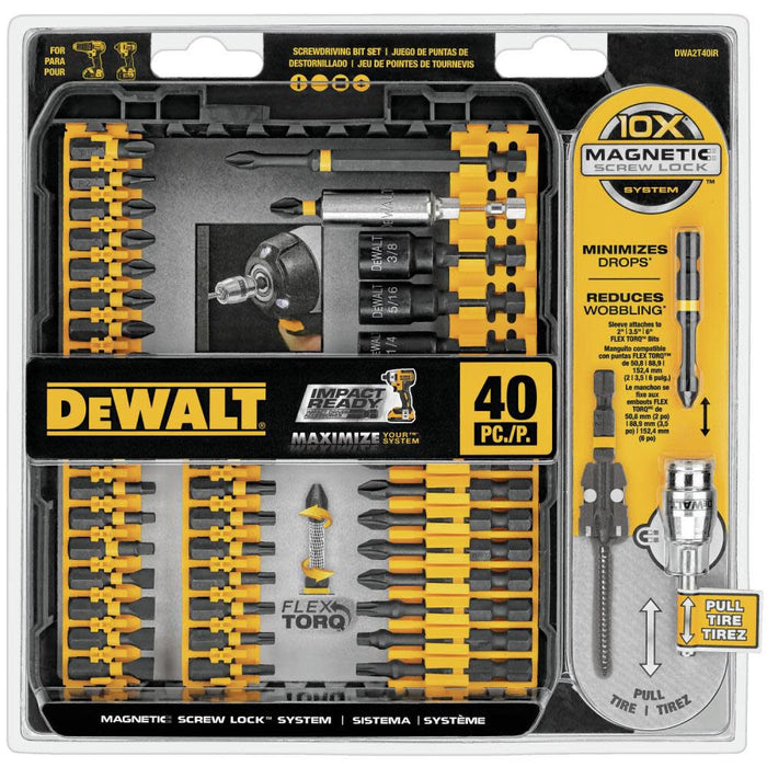 DeWALT (DWA2T40IR) 40-Pc. Screw Driving Impact Ready Set