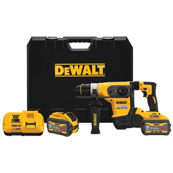 DEWALT 60V MAX 1-1/4in Brushless SDS PLUS Rotary Hammer Kit