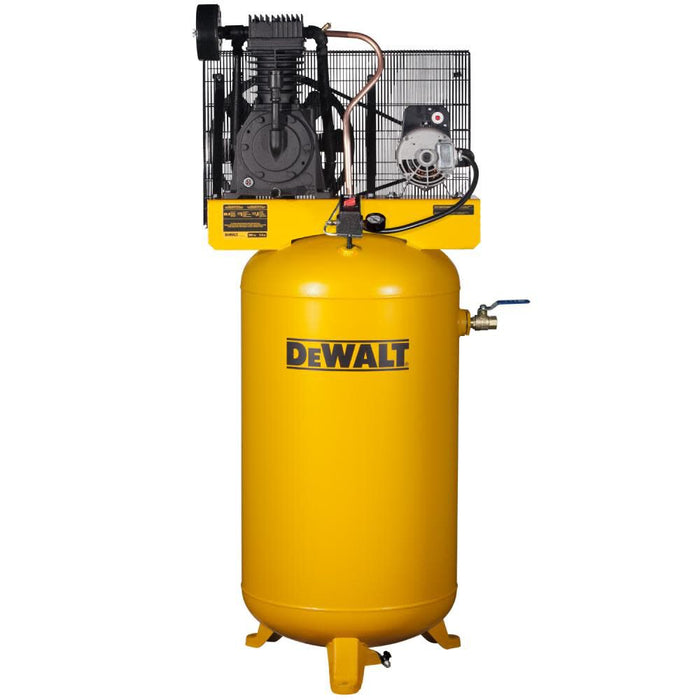 DeWALT 5 HP 80 Gallon Oil-Lube Vertical Stationary Air Compressor