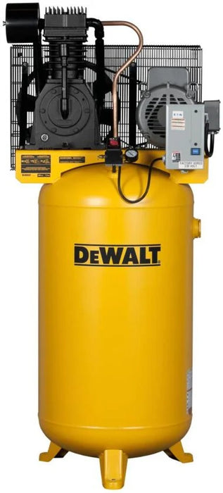 DeWALT 7.5 HP 80 Gallon Oil-Lube Stationary Air Compressor with WEG Motor