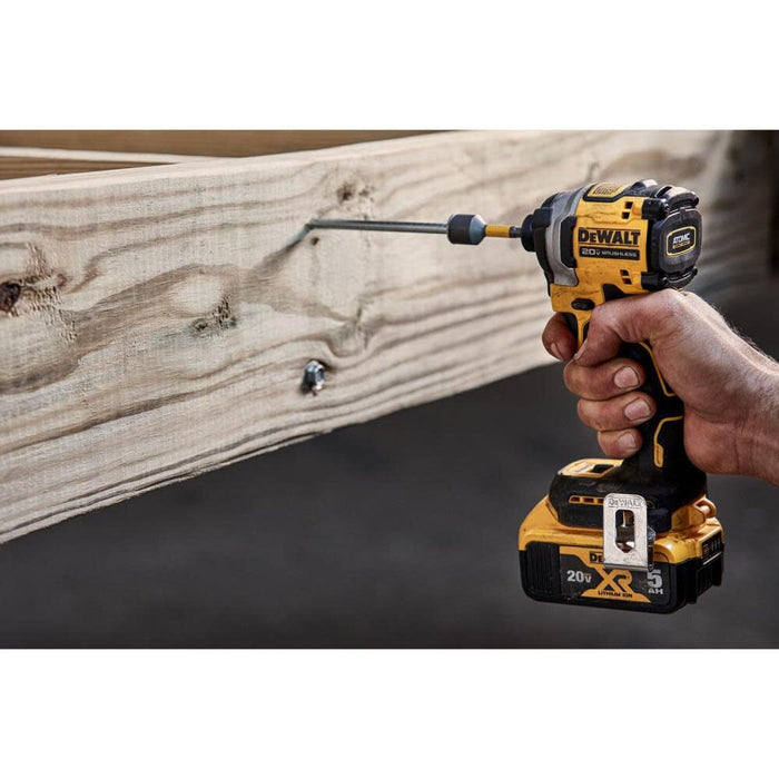 DeWALT ATOMIC 20V MAX Impact Driver Kit 1/4 In. 3-Speed Brushless Cordless