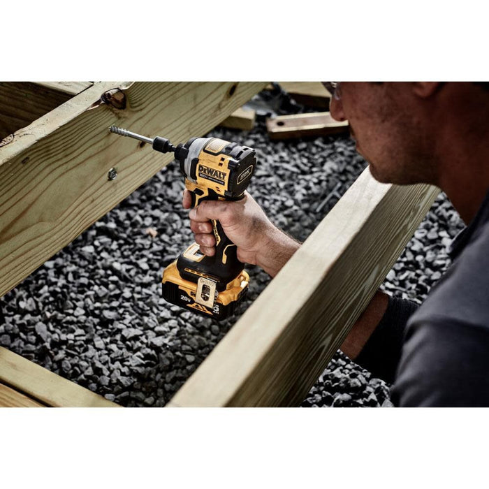 DeWALT ATOMIC 20V MAX Impact Driver Kit 1/4 In. 3-Speed Brushless Cordless