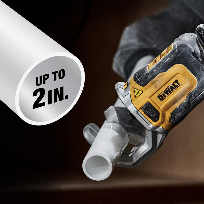 DeWALT Impact Connect PVC/PEX Pipe Cutter Attachment