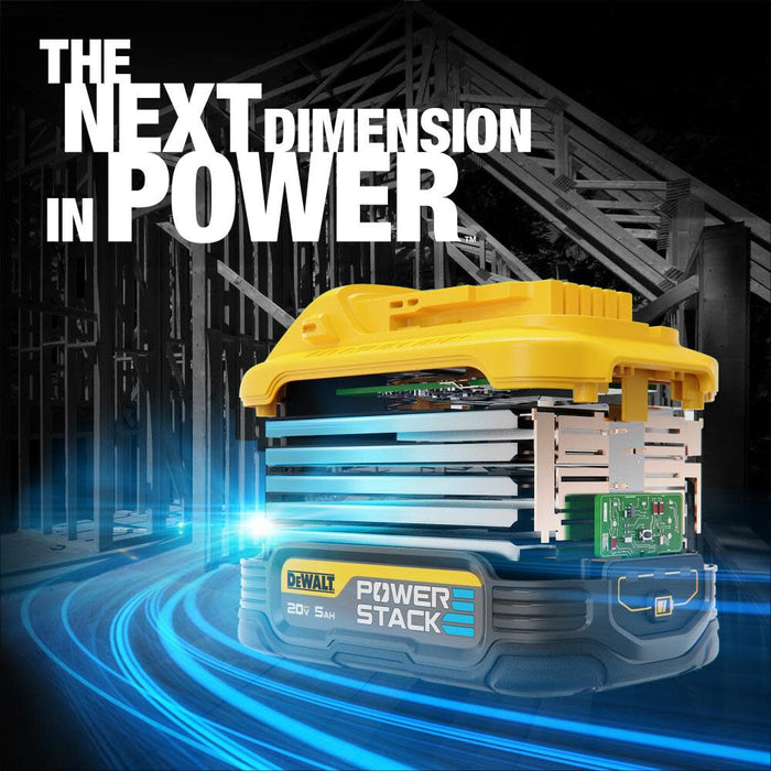 DeWALT POWERSTACK 20V MAX 5.0Ah Battery