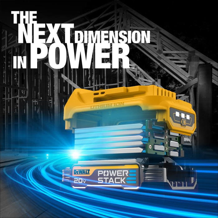 DeWALT POWERSTACK 20V MAX Compact Battery Charger Starter Kit