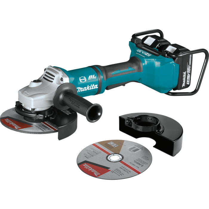 Makita 18V LXT 7" Paddle Switch Cut-Off/Angle Grinder Kit with Electric Brake