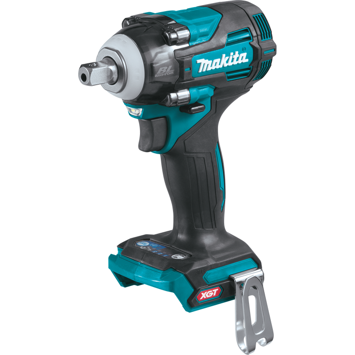 MAKITA 40V Max XGT Brushless Cordless 4‑Speed 1/2" Sq. Drive Impact Wrench w/ Detent Anvil (Bare Tool)