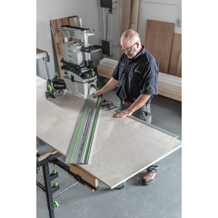 Festool 6-1/4In TS 55 FEQ-F-Plus Plunge Cut Track Saw