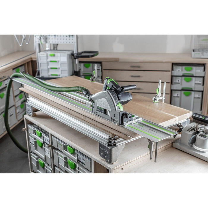 Festool 6-1/4In TS 55 FEQ-F-Plus Plunge Cut Track Saw