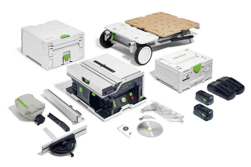 Festool CSC SYS 50 EBI-Set Cordless 18V Battery Powered Table Saw