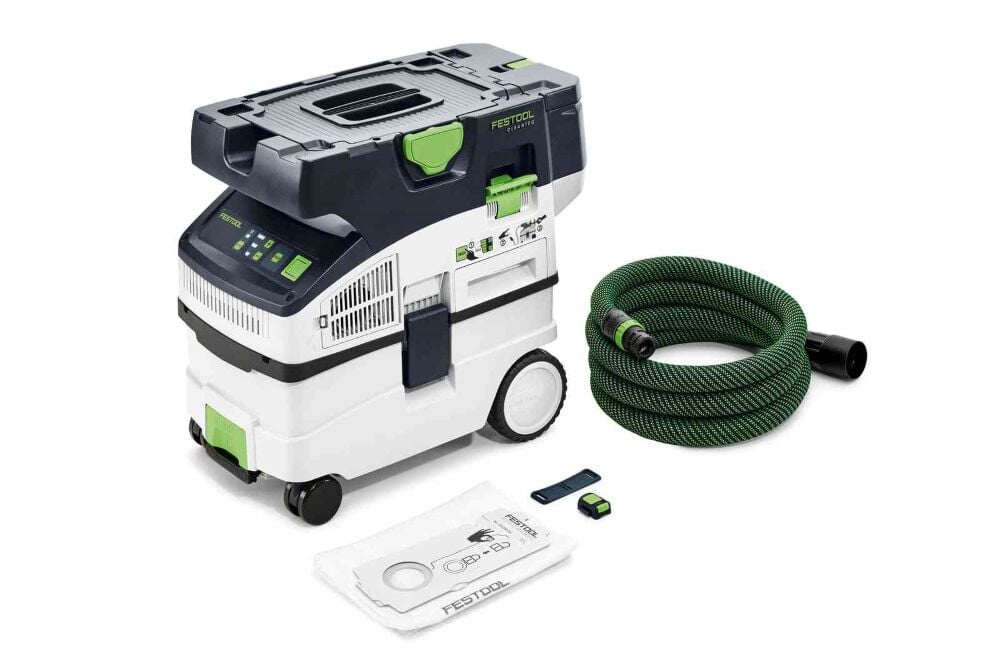 Festool Mobile Dust Extractor CLEANTEC CTC MIDI I HEPA-Basic Cordless (Bare Tool)