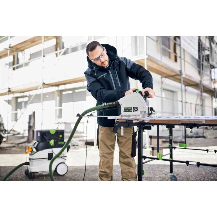 Festool Plunge Cut Track Saw, TS 60 KEBQ-F-Plus-FS