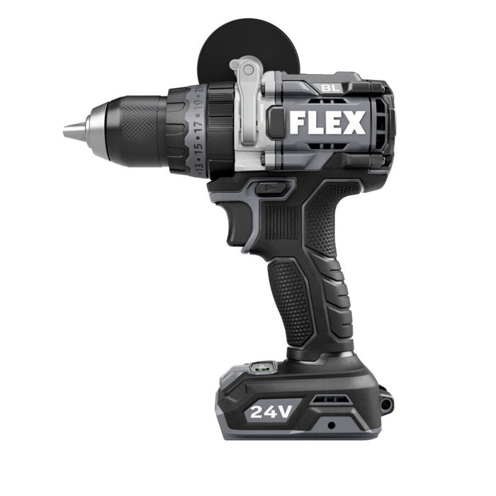 FLEX 24V 1/2in 2 Speed Hammer Drill with Turbo Mode (Bare Tool)