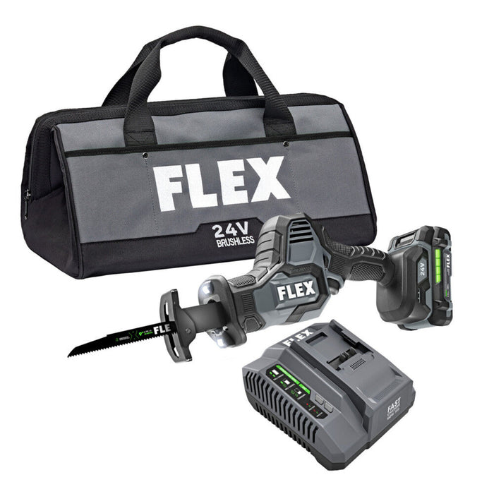 FLEX 24V Brushless Cordless One-Handed Reciprocating Saw