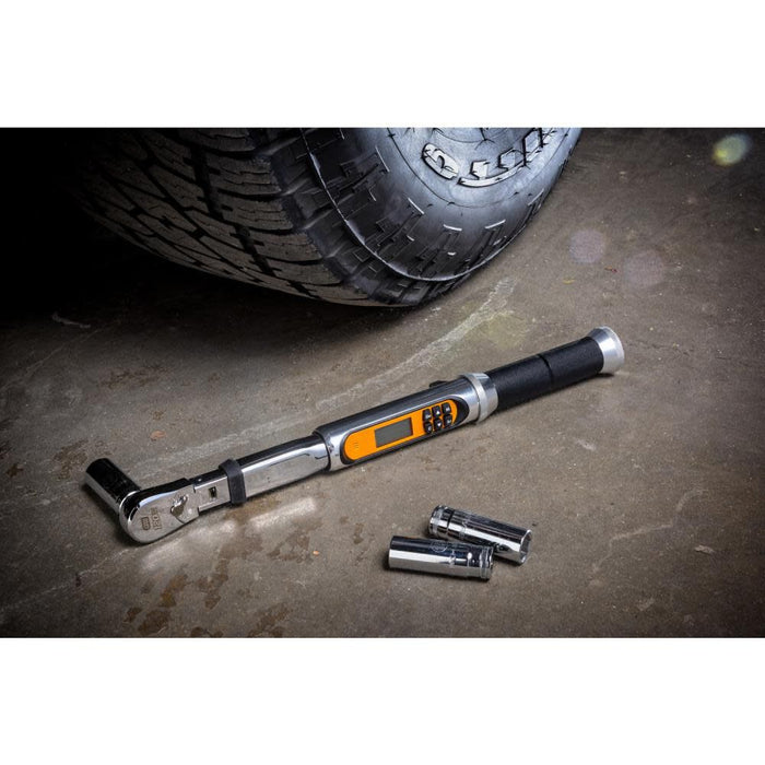 GEARWRENCH 3/8in Drive 120XP Flex Head Electronic Torque Wrench with Angle