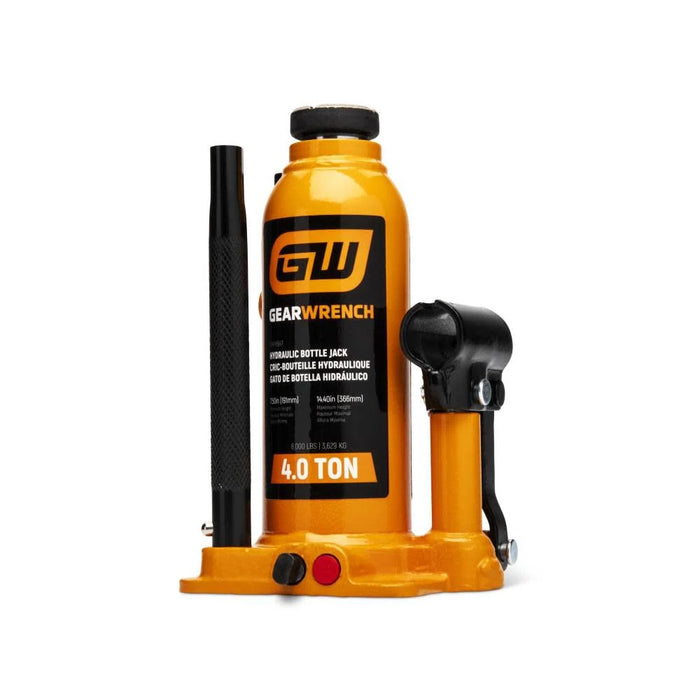 GEARWRENCH 4 Ton Hydraulic Bottle Jack | GWHBJ4T