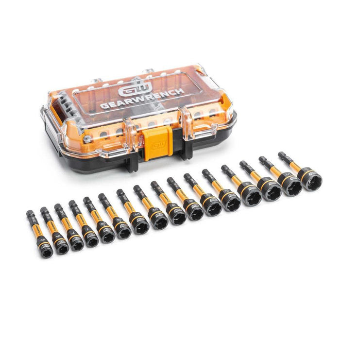 GEARWRENCH Bolt Biter Nut Extractor & Driver Set 16pc