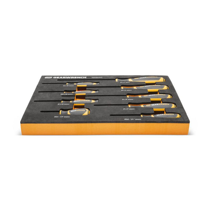 GEARWRENCH Phillips Dual Material Screwdriver Set in Foam Storage Tray 9pc