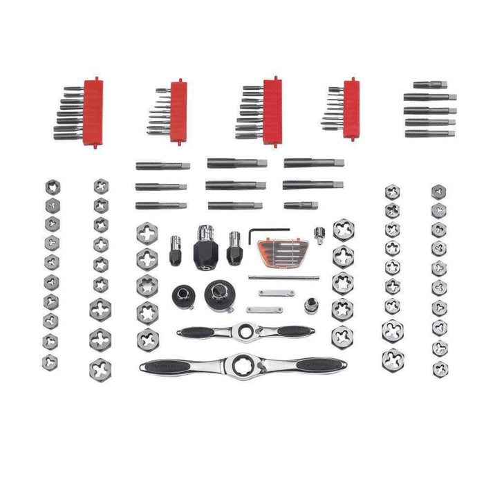 GEARWRENCH 114-Piece Ratcheting Tap and Die Set | SAE & Metric | 82812