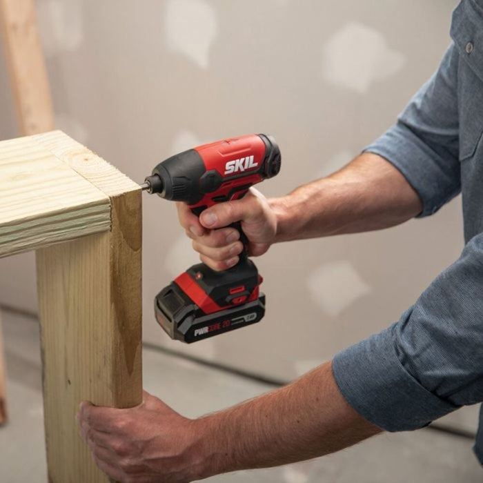 SKIL PWR CORE️ 20V 1/4 In. Hex Impact Driver Kit