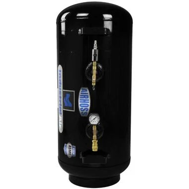 Industrial Air IT20ASME 20 gallon ASME Certified Vertical/Horizontal Air Receiver Tank, Black, 33.4 x 14 x 18.8 inches