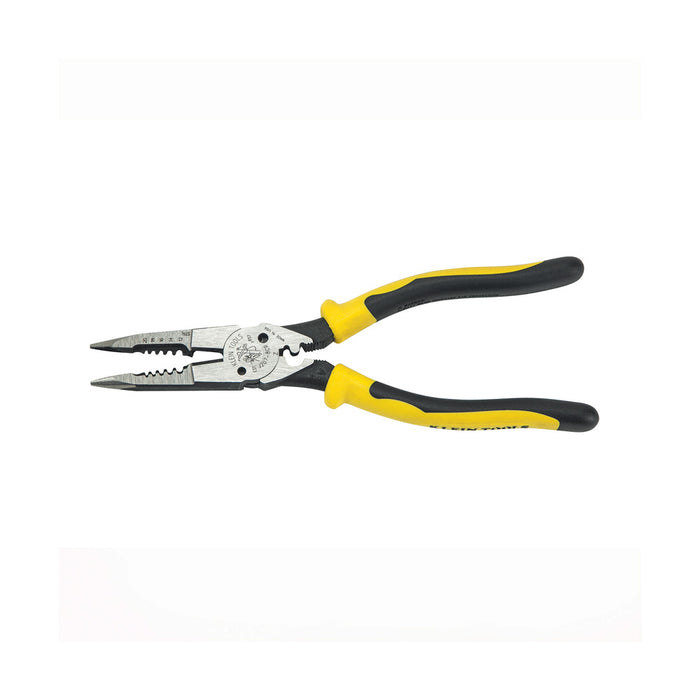 Klein Tools J207-8CR Needle Nose Pliers are All-Purpose Linesman Pliers, Made in USA, Crimping, Looping, Cutting, Stripping, Crimping, Shearing