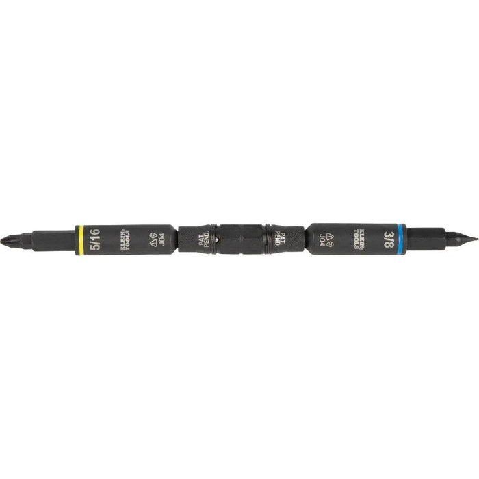 Klein Tools 32500HDRT KNECT Ratcheting Screwdriver, Multi-Bit Screwdriver/Nut Driver, Impact Rated 11-in-1 Tool with Phillips, Slotted, Square and Torx Tips