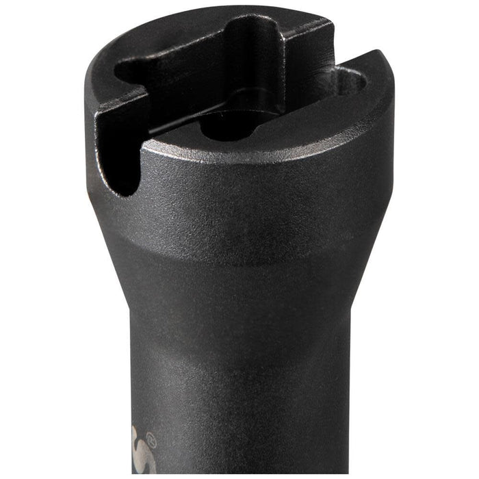 Klein Tools NRHD 5-In-1 Impact Socket, Features Three Square Socket Sizes: 3/4-,1, and 1-1/8- Inch, and Small and Large Alignment Slots