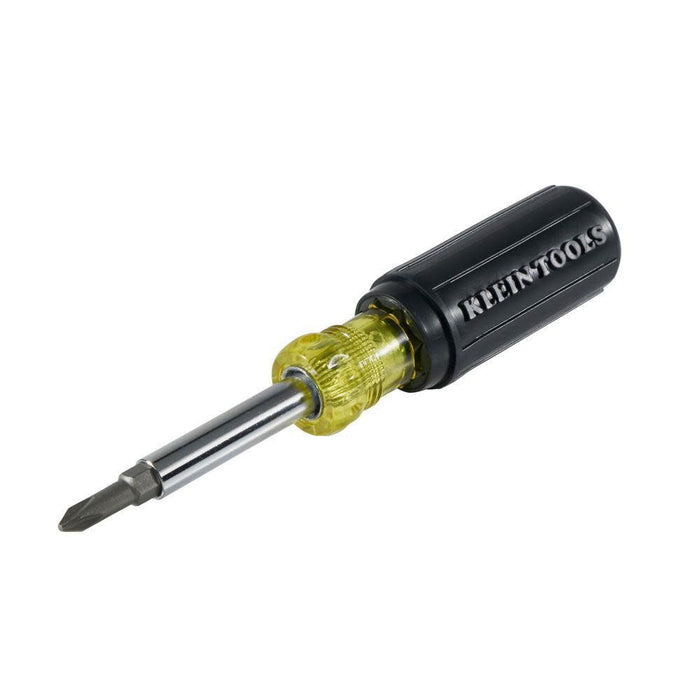 Klein Tools 32476 5-In-1 Multi-Bit Screwdriver / Nut Driver with 2 Slotted, 2 Philips, and 1 Nut Driver Tip