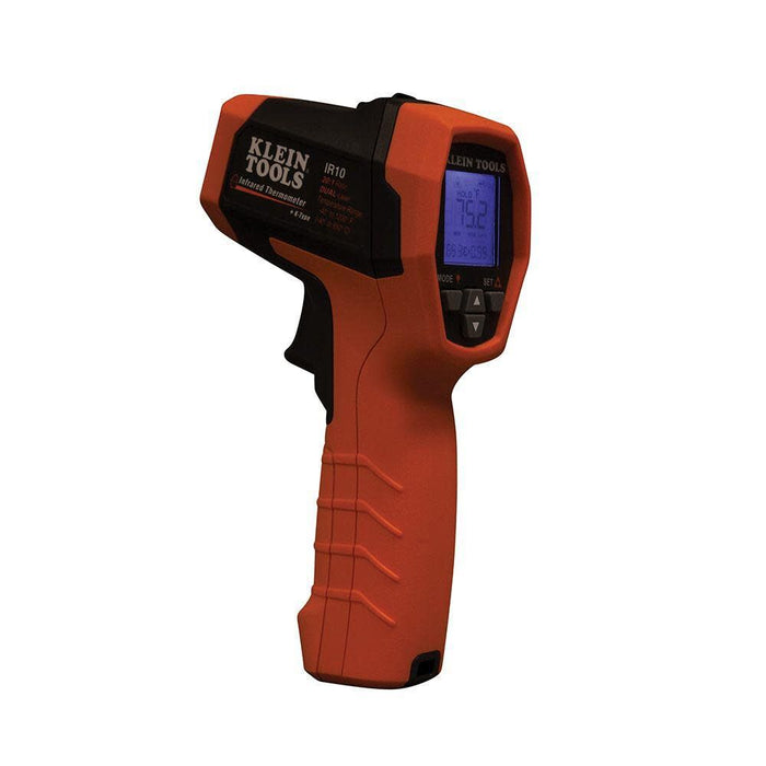 Klein Tools IR10 Infrared Thermometer, Digital Thermometer Gun with Dual Targeting Laser, 20:1