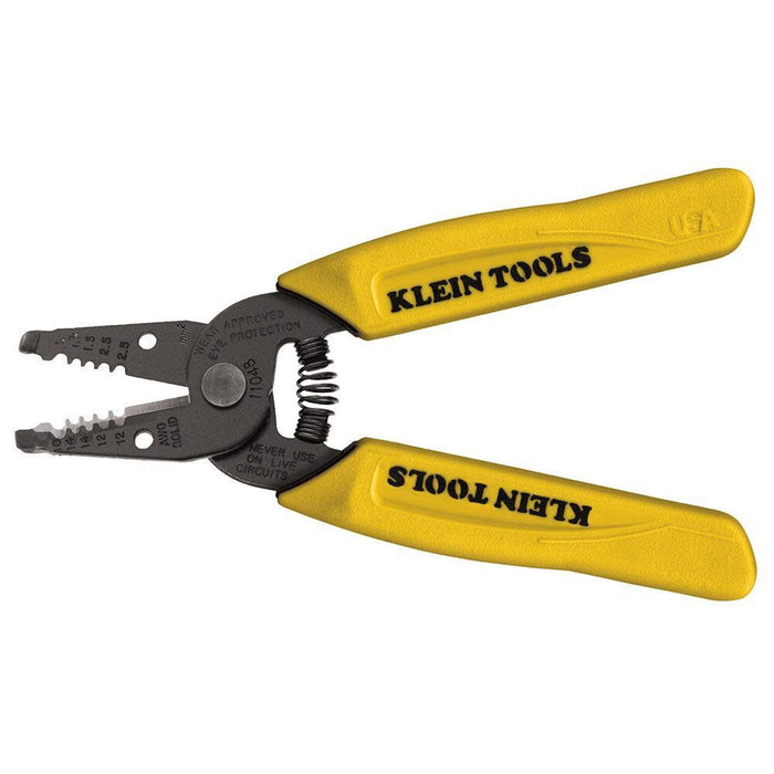 Klein Tools 11048 Dual Wire Stripper Cutter for Solid Wire, Made in USA