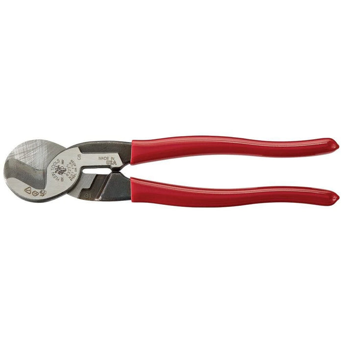 Klein Tools 63225 Cable Cutter, 9-Inch High Leverage Cutter for Aluminum, Copper and Communication Cable