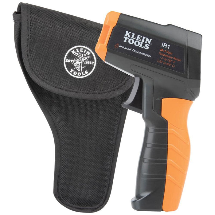 Klein Tools IR1 Infrared Thermometer, Digital Laser Gun is Non-Contact Thermometer with a Temperature Range -4 to 752-Degree Fahrenheit