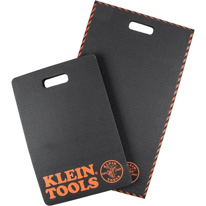 Klein Tools 60136 Kneeling Pads, Adult Men's Large Soft Thick Closed Cell Soft Foam Professional Tradesman Pro Pads with Handle