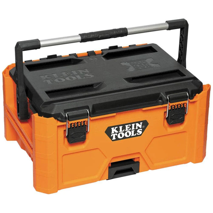 Klein Tools 54803MB MODbox Medium Toolbox, Modular Tool Storage System, Side Mounting, Reinforced Handle, Convenient Tool Caddy