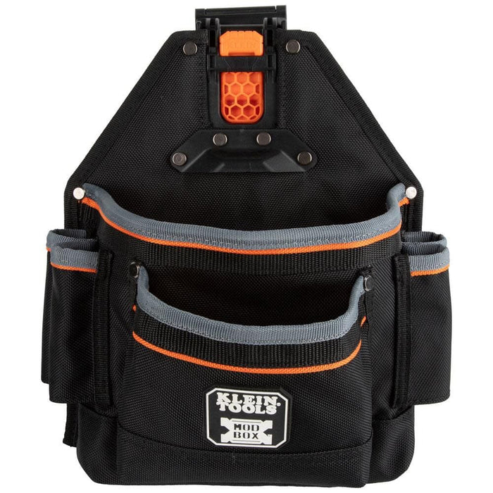 Klein Tools 55829MB Tool Vest with Tool Pouches, Fully Adjustable, Padded Support for Electricians, Carpenters, Construction