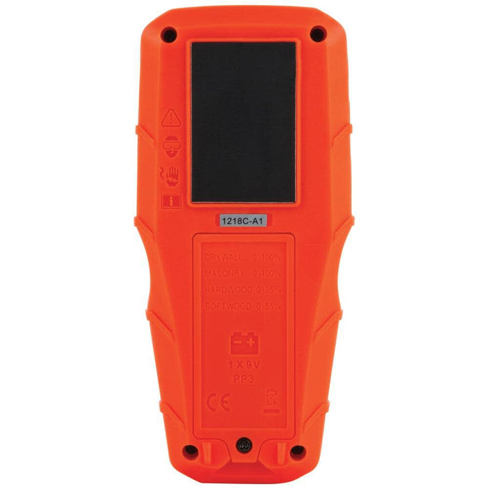 Klein Tools ET140 Pinless Moisture Meter for Non-Destructive Moisture Detection in Drywall, Wood, and Masonry; Detects up to 3/4-Inch Below Surface