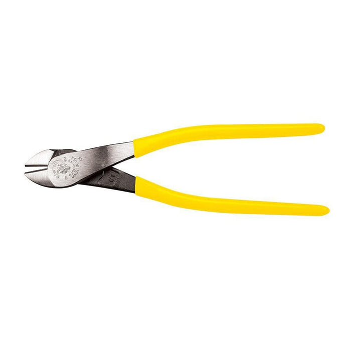 Klein Tools D2000-49 Pliers, Made in USA, Diagonal Cutting Pliers with Heavy-Duty Cutting Knives, Short Jaws and Dual Material Grips, 9-Inch