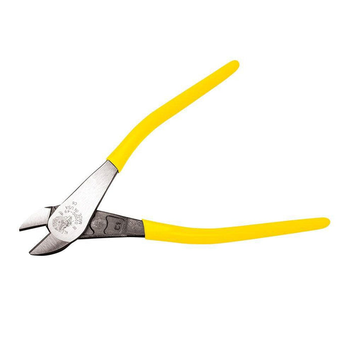 Klein Tools D2000-49 Pliers, Made in USA, Diagonal Cutting Pliers with Heavy-Duty Cutting Knives, Short Jaws and Dual Material Grips, 9-Inch