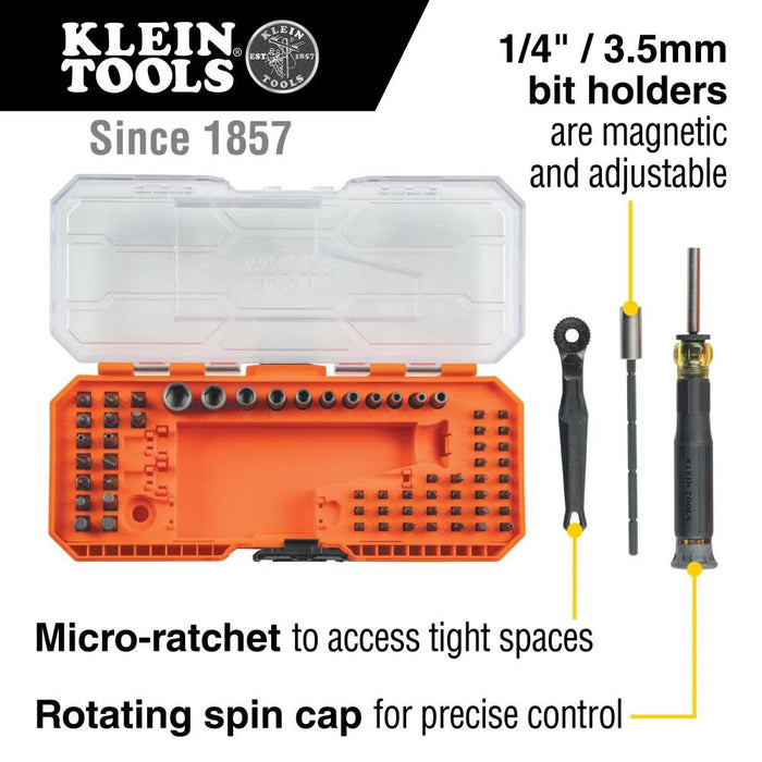 Precision Ratchet & Driver System 64-Piece