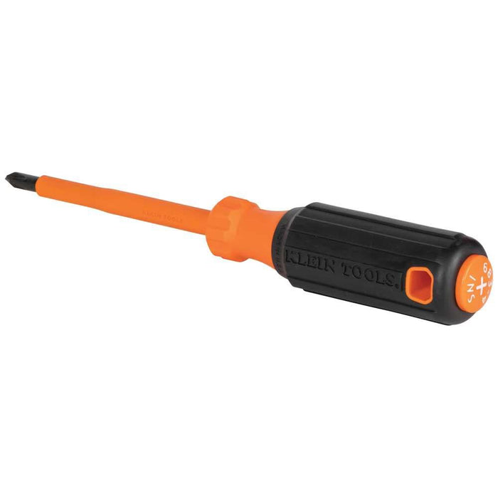 Klein Tools 85076INS Insulated Screwdriver Set features 1000V Screwdrivers, (3) Phillips and (2) Slotted and Square Tips, 6-Piece