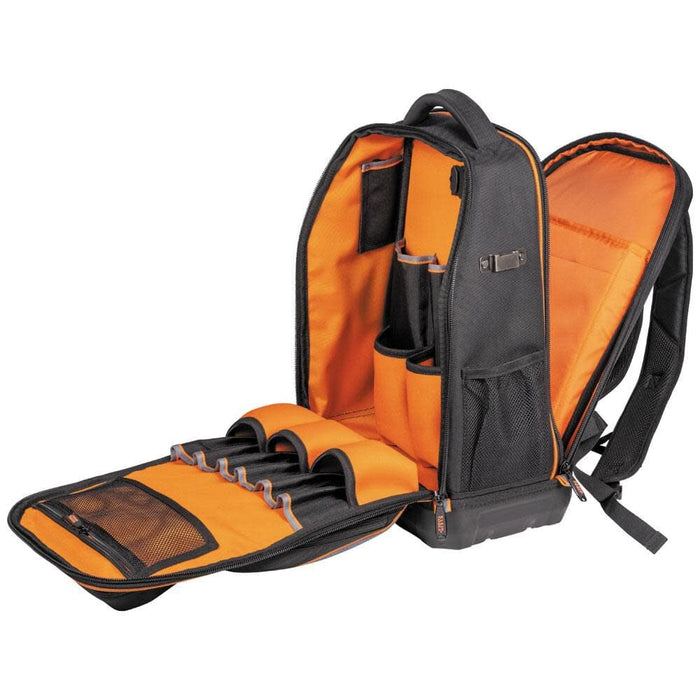 Klein Tools Backpack, Black/Orange